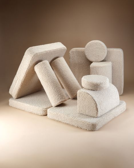Play sofa teddy fabric Wigiwama
