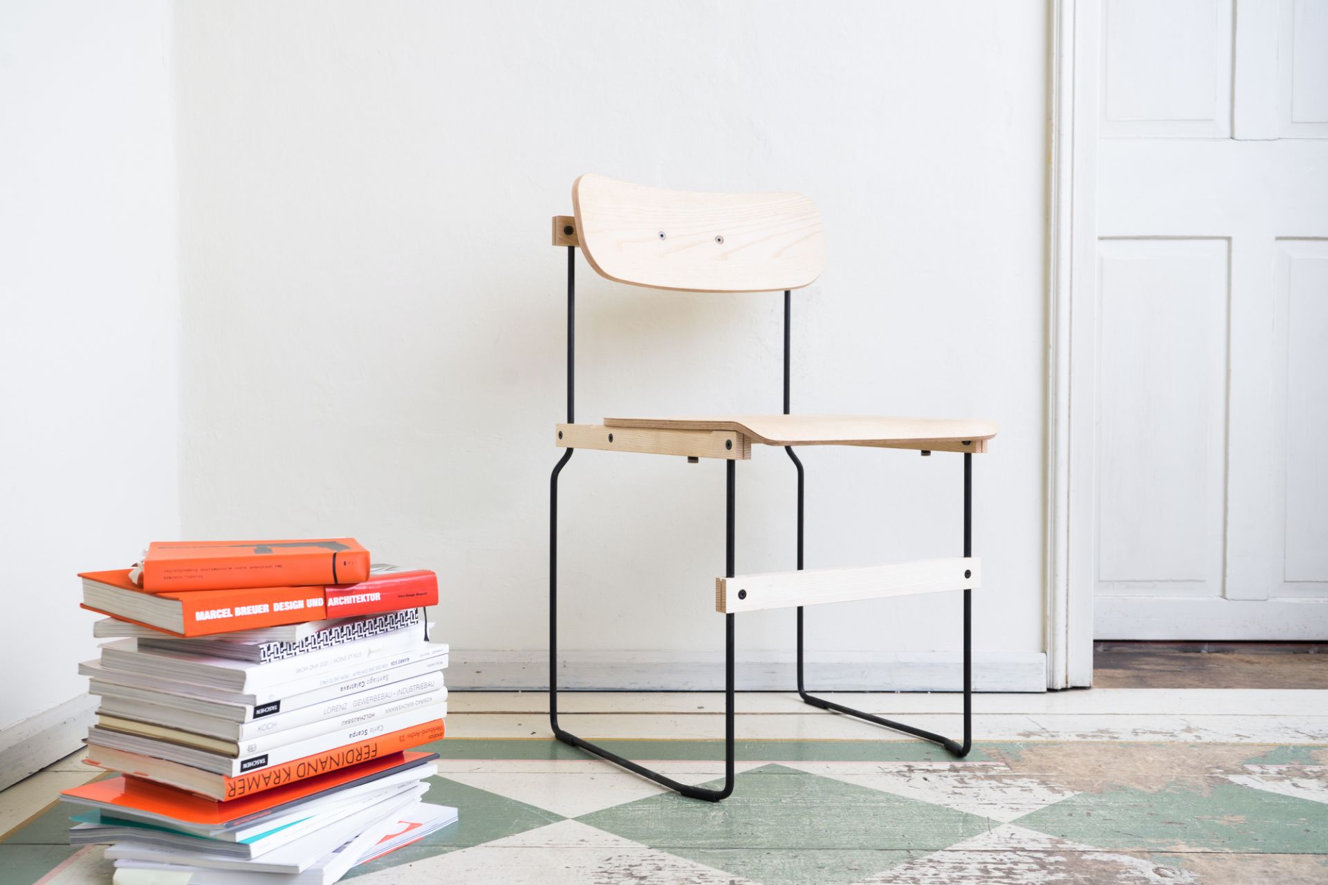 Bruto side chair Nils Holger Moormann
