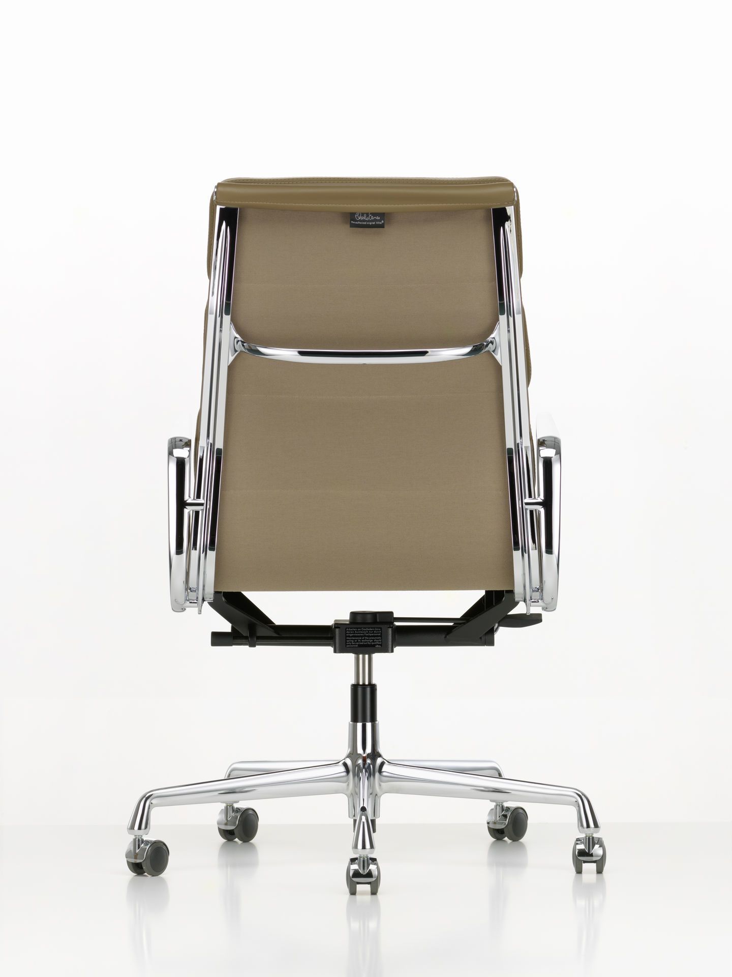 Soft Pad Chair EA219 / EA 219 Armchair Leather Premium Black Vitra OUTSTANDING VARIANTE