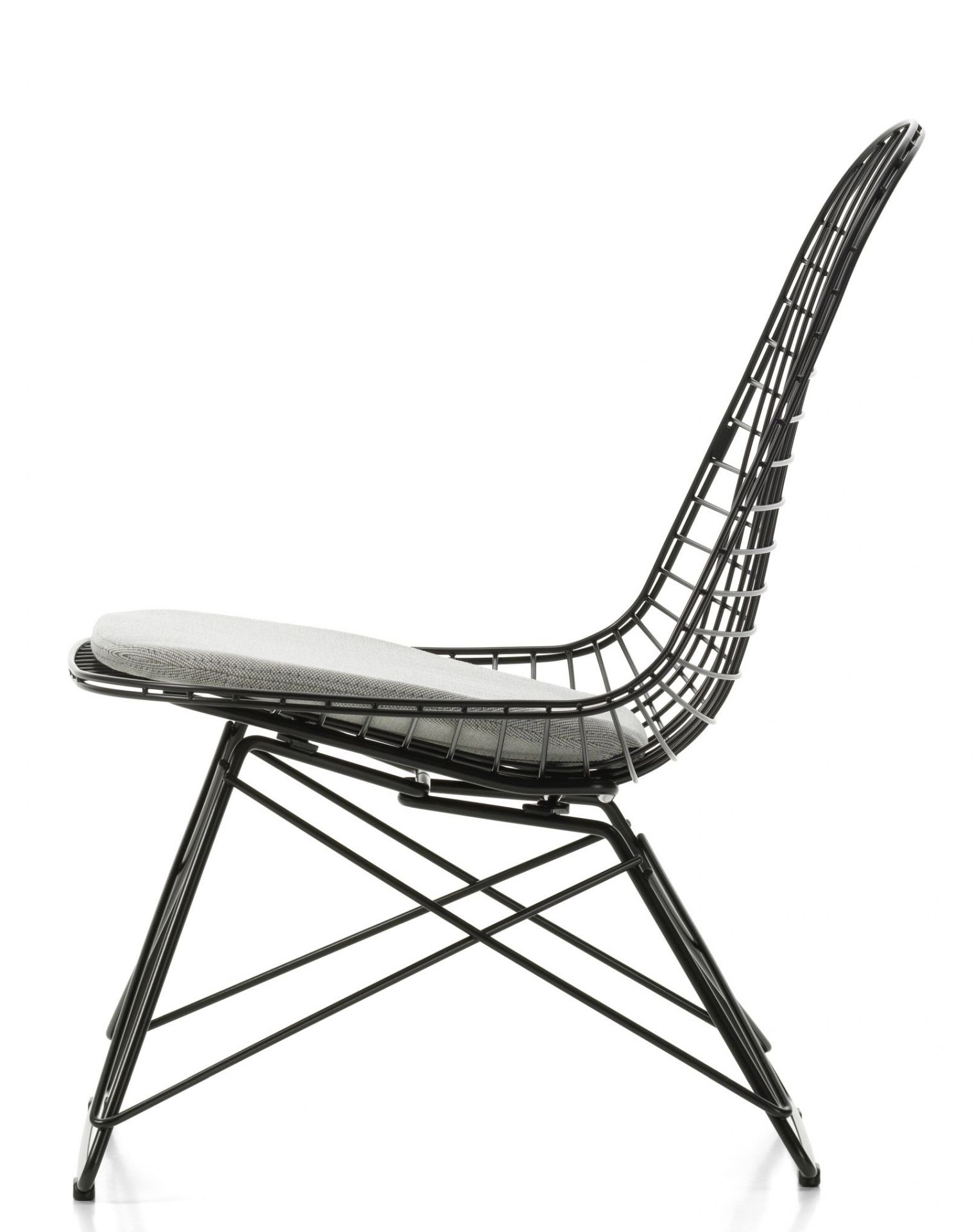 LKR-5 Wire Chair Chair with Seat Cushion Vitra