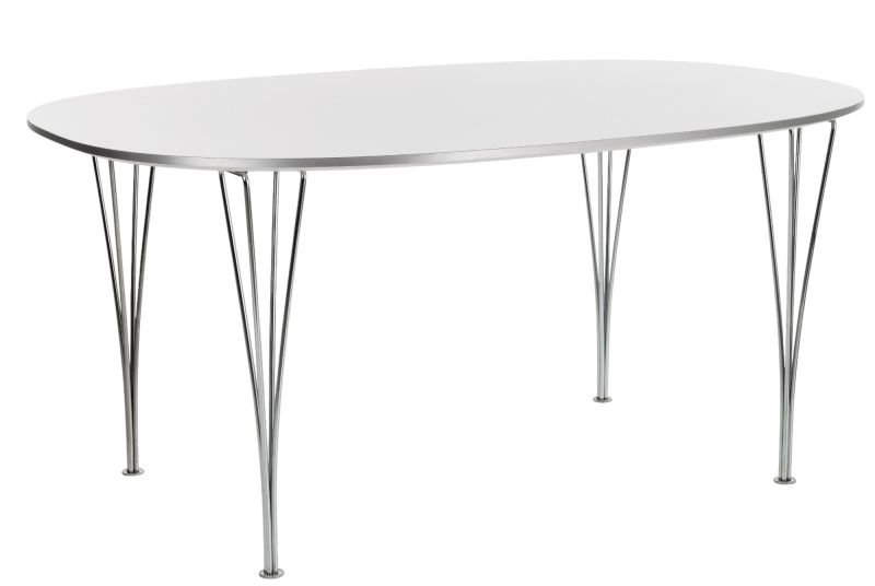 Fritz Hansen Super Elliptical table series