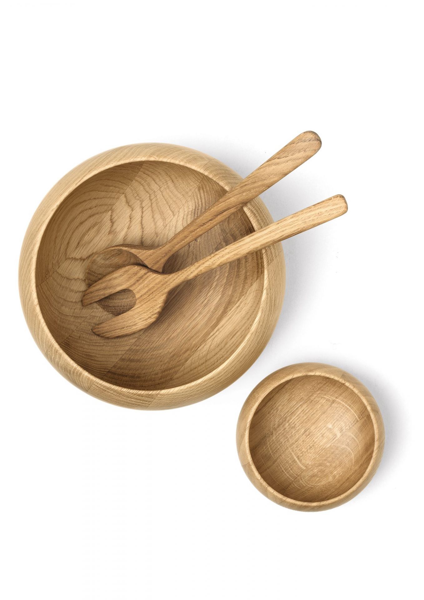 Shell oak small Kay Bojesen SINGLE PIECES