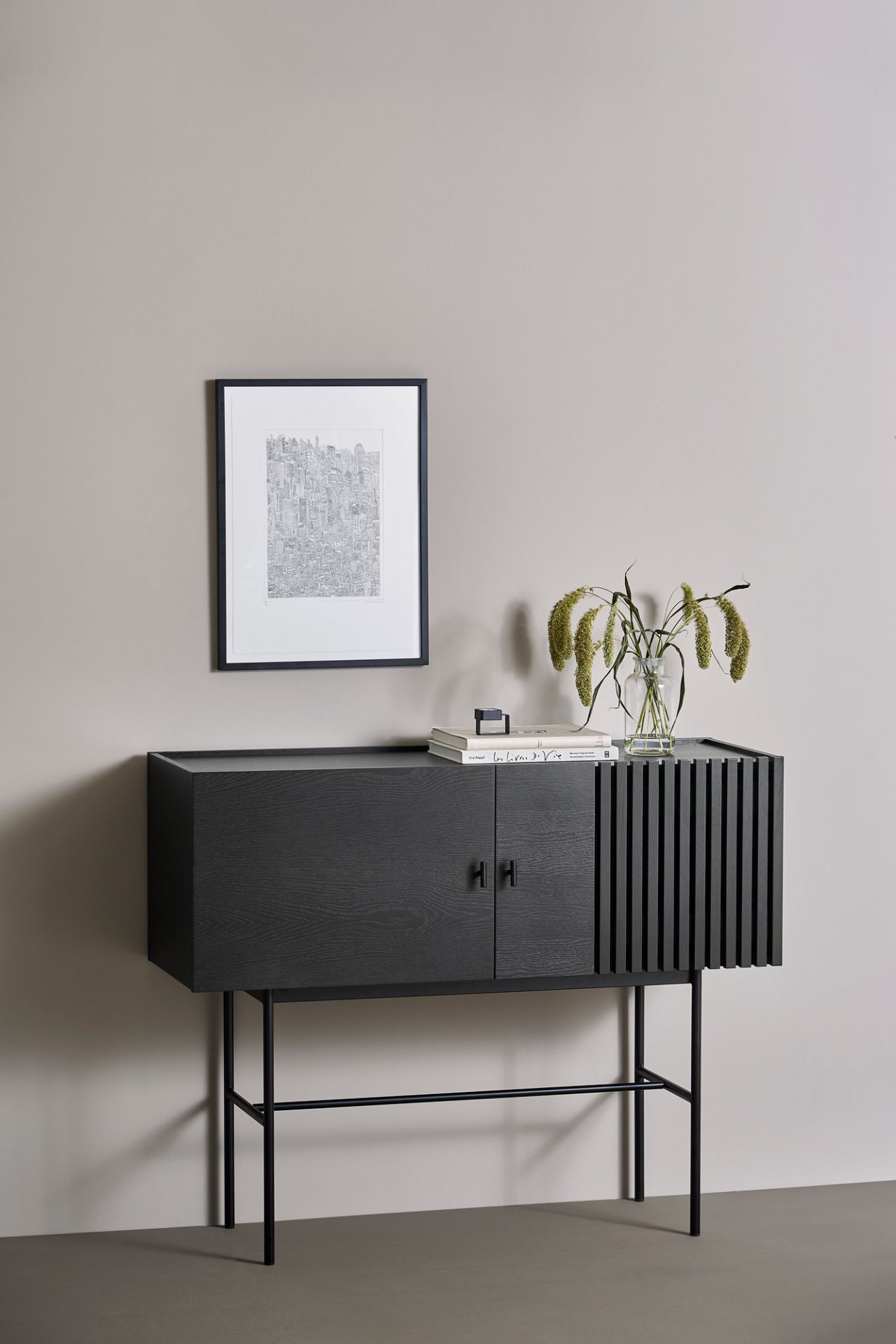Array Sideboard (120cm) Black Woud