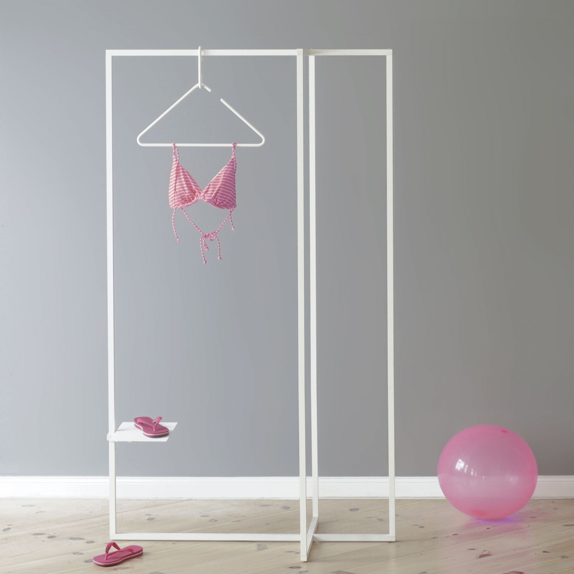 Modular Frames L Wardrobe White Roomsafari
