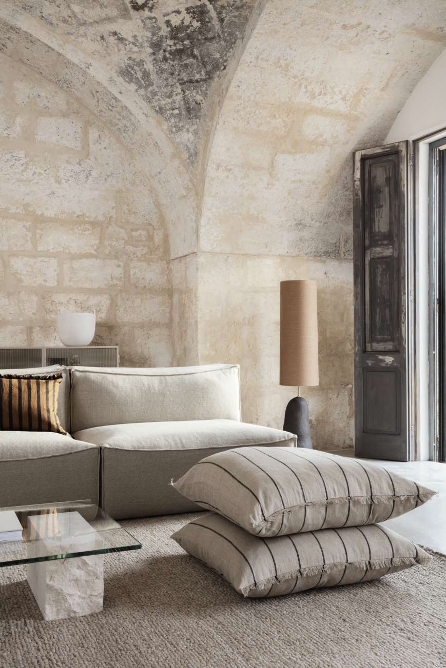 Mineral Coffee Table - Bianco Curia Coffee Table Ferm Living