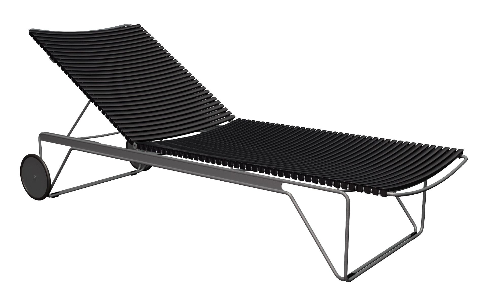 Click Adjustable Chaise Longue sun lounger Outdoor HOUE