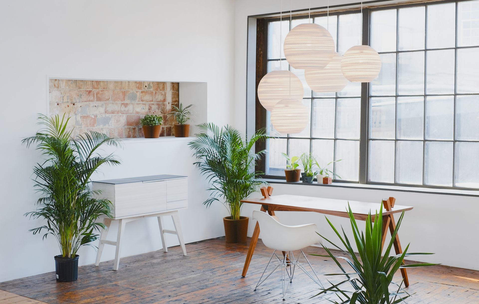 Scraplights Moon 18 Pendant lamp White Graypants