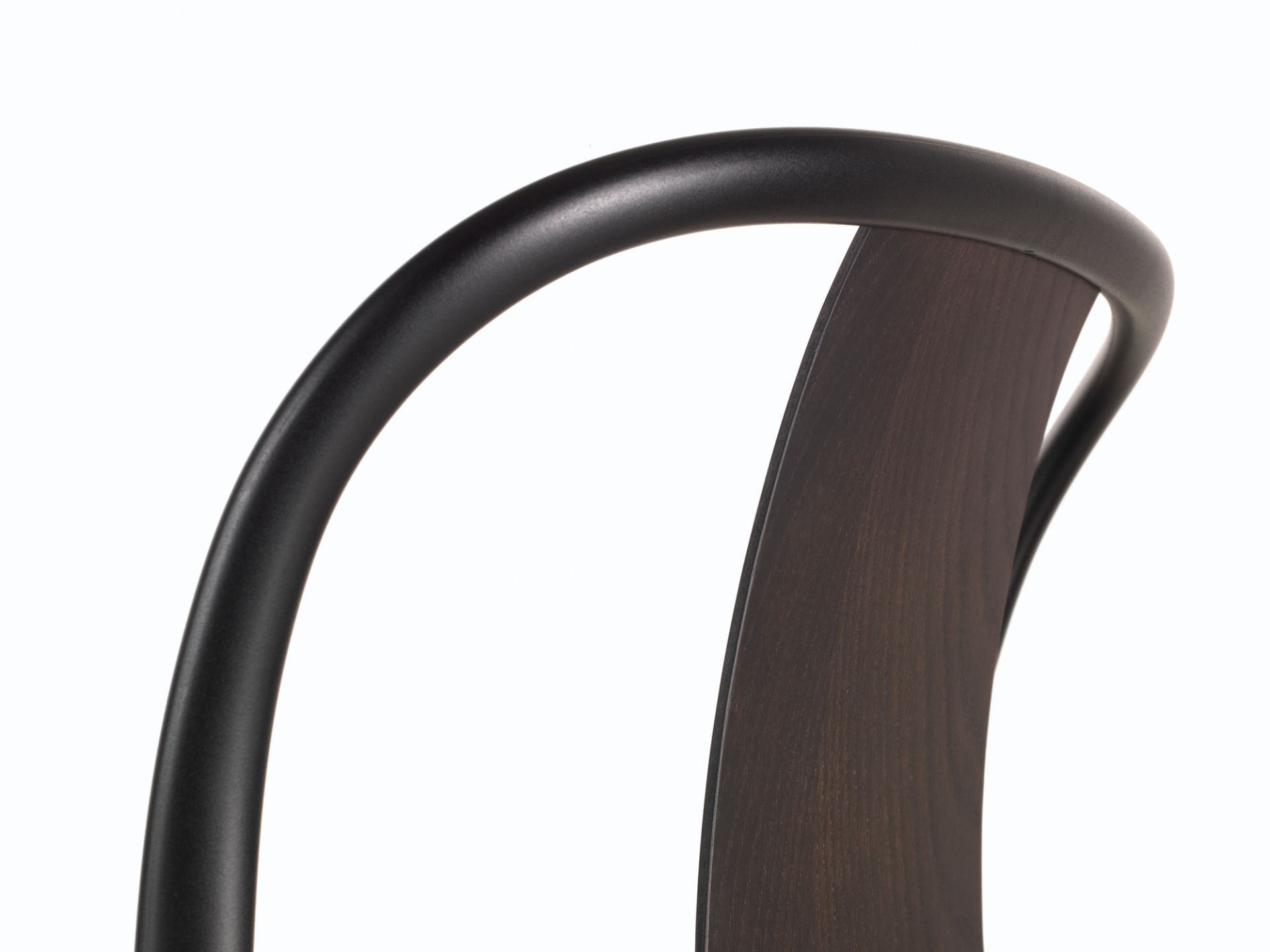 Belleville Armchair Wood Chair Vitra