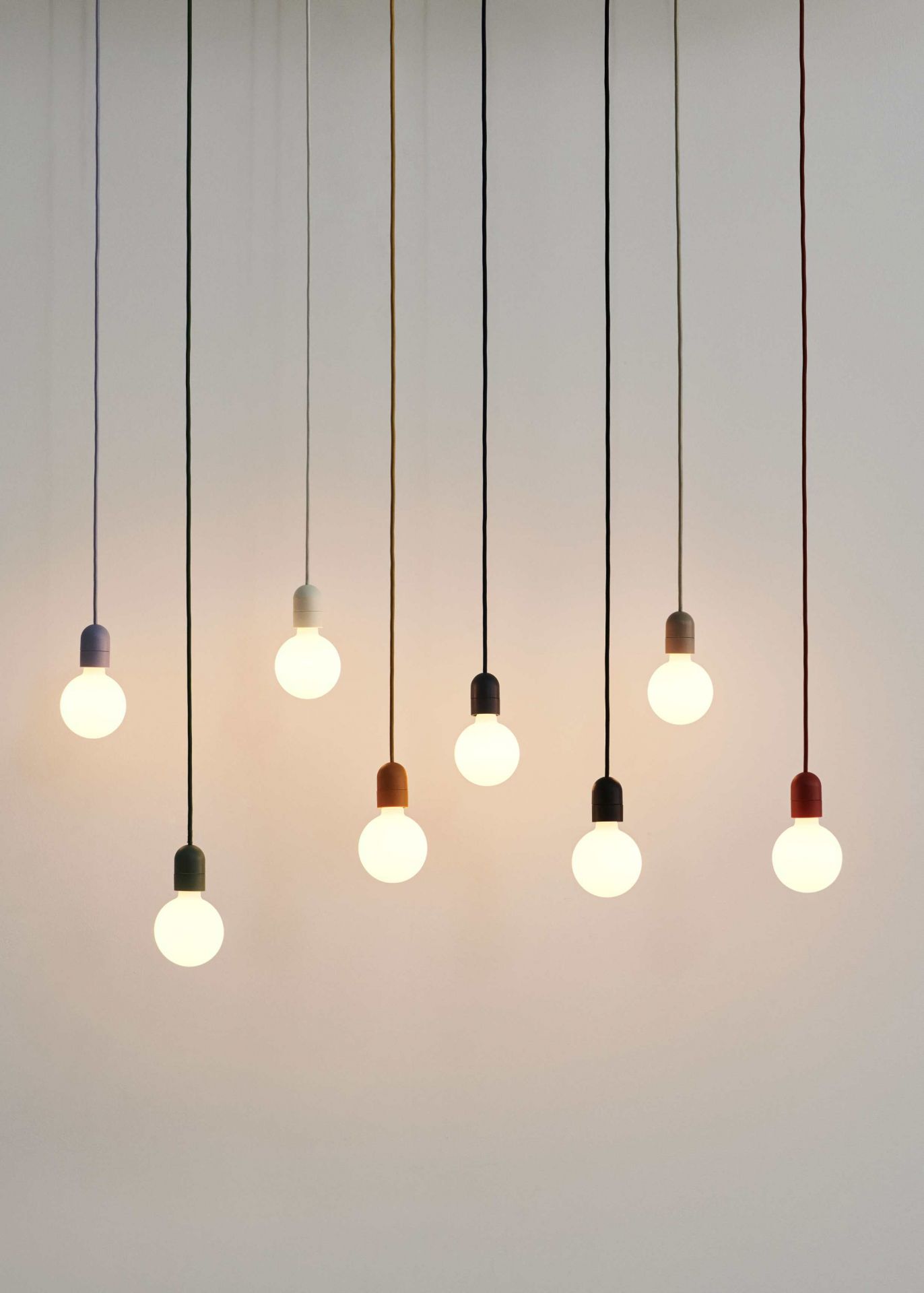 Common Cord Set / Socket Set for Hay pendant light Beton grey