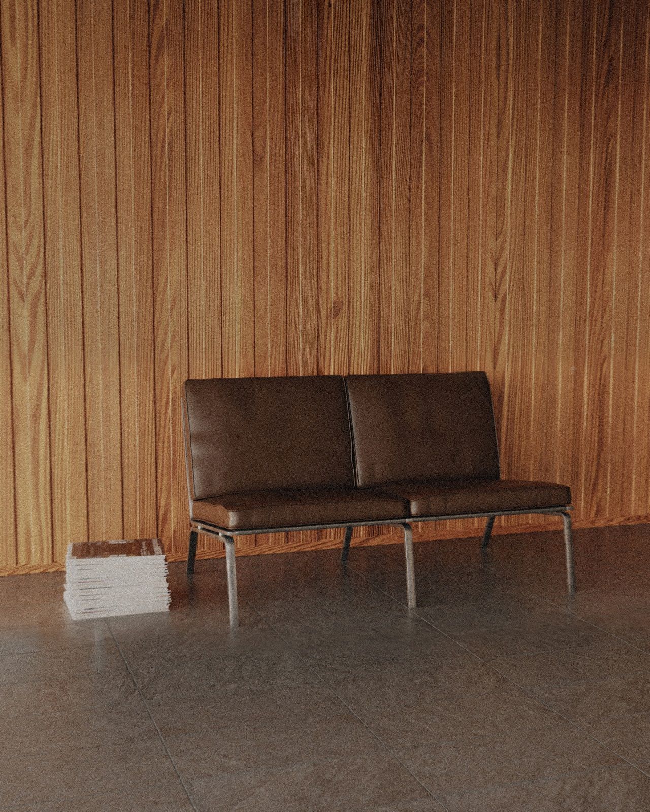 Man Couch Sofa 2-seater NORR11