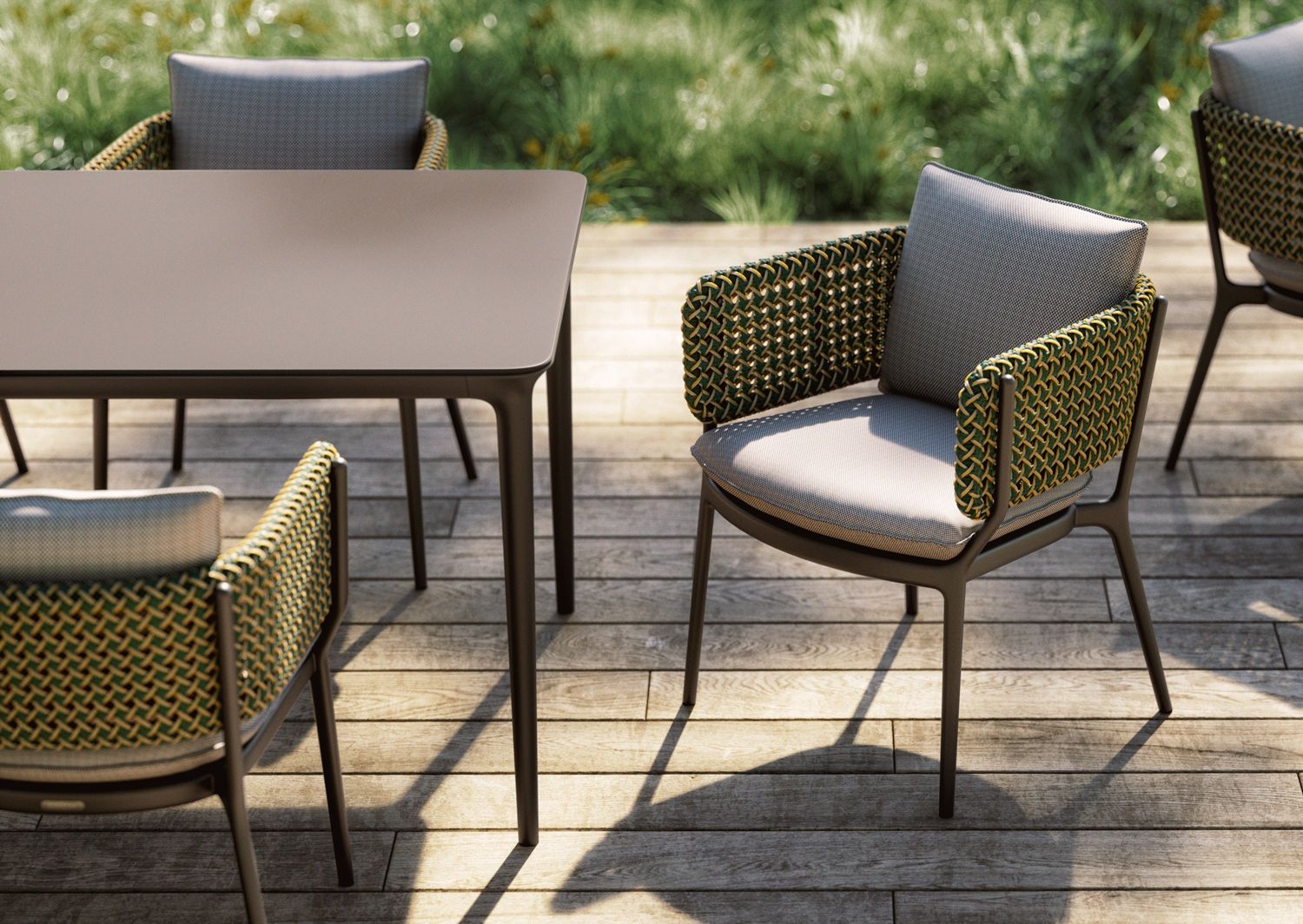 Bellmonde Outdoor Dining Table Dedon