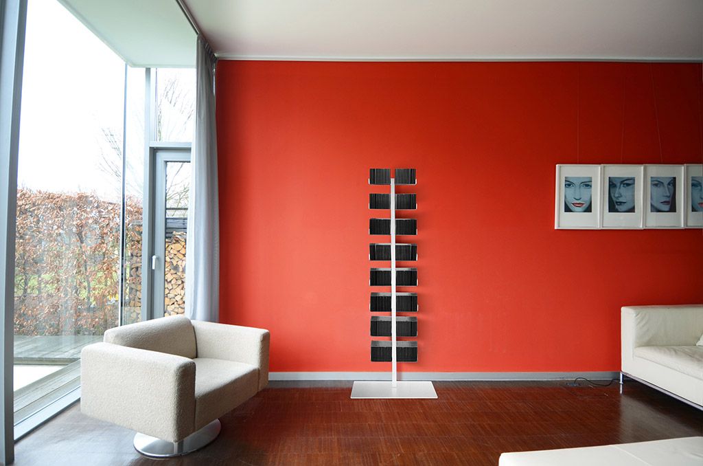 CD tree / DVD tree Double floor-standing shelf Radius