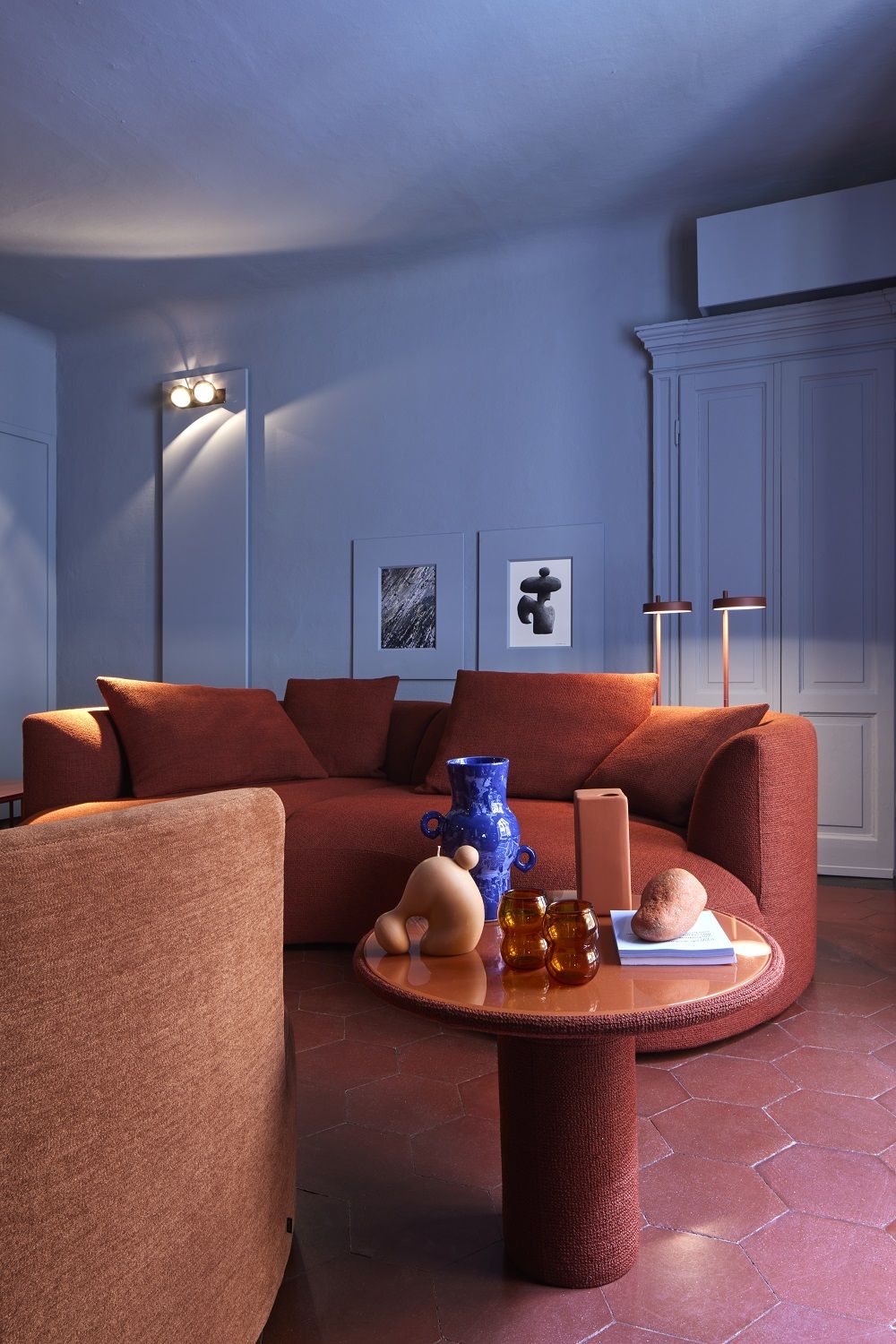 Siwa sofa small with lounger Cor