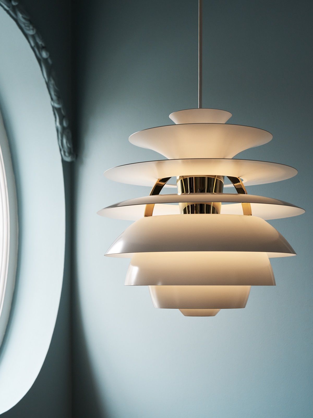 PH Snowball Pendant lamp Pendant lamp Dusty Louis Poulsen