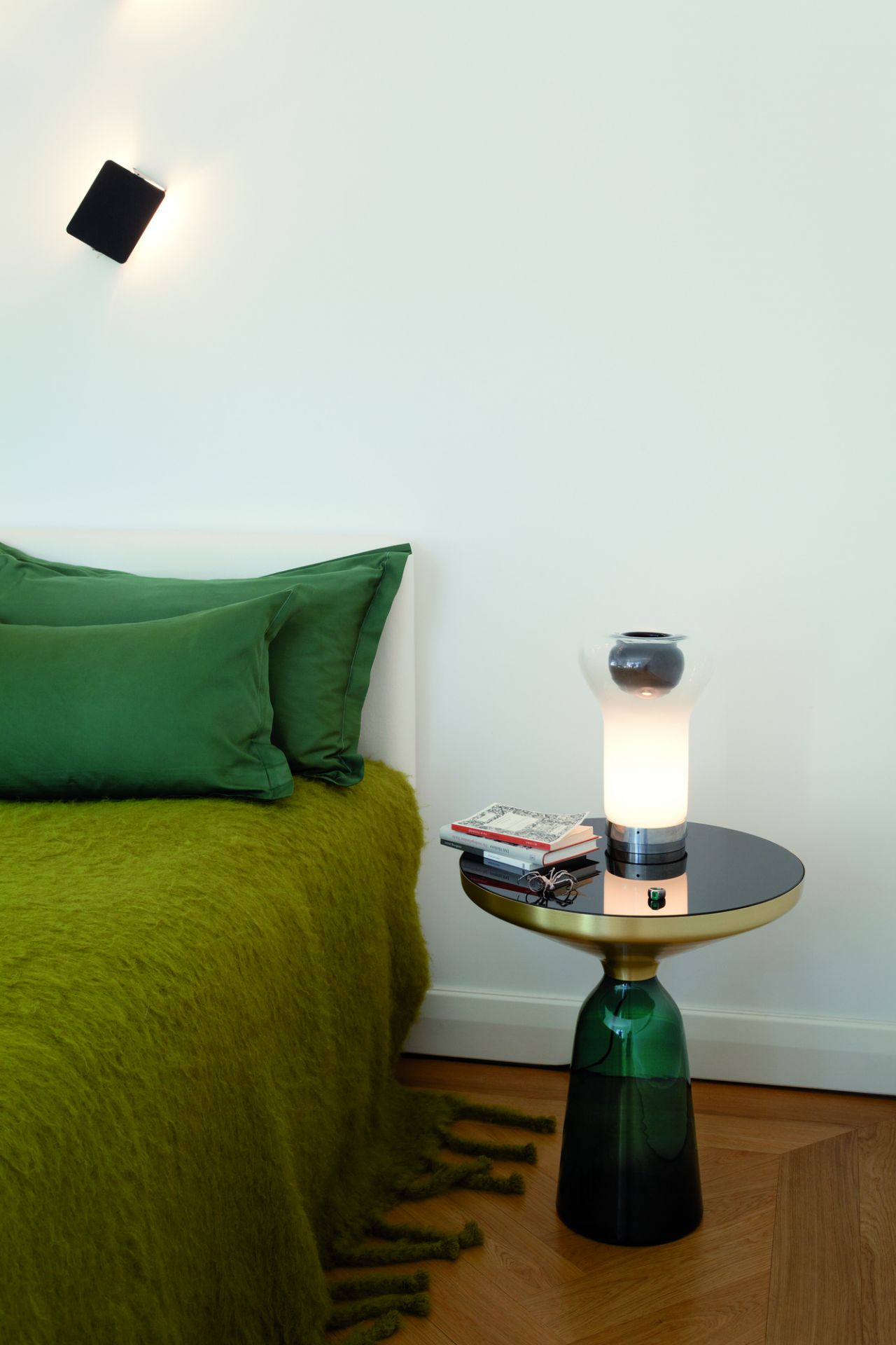Bell Side Table ClassiCon Steel Quartz-grey
