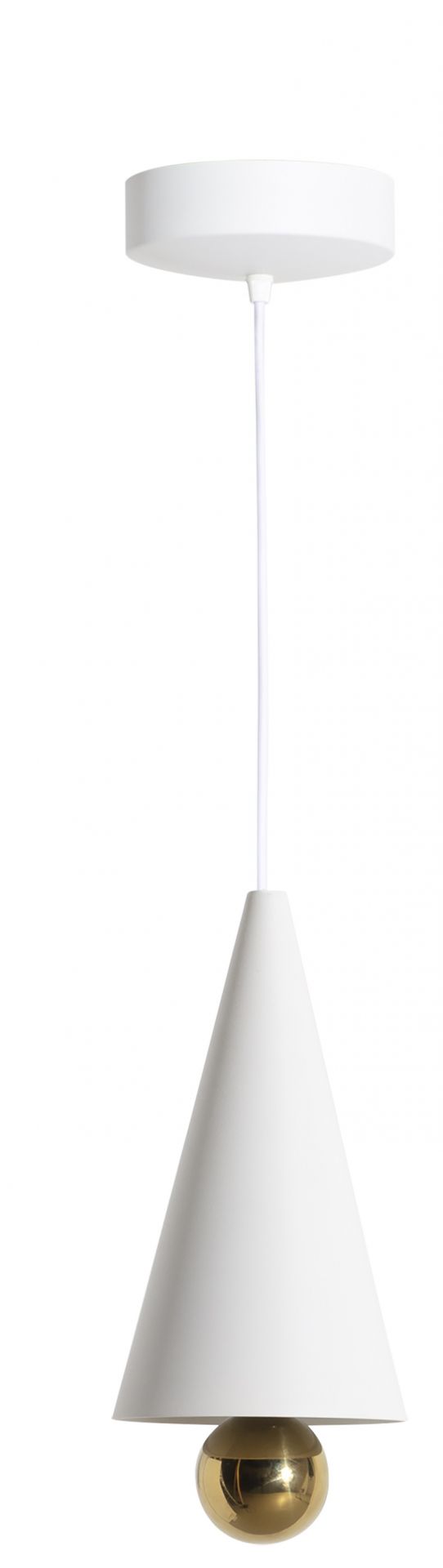 Cherry Pendant light Pendant lamp S Petite Friture White