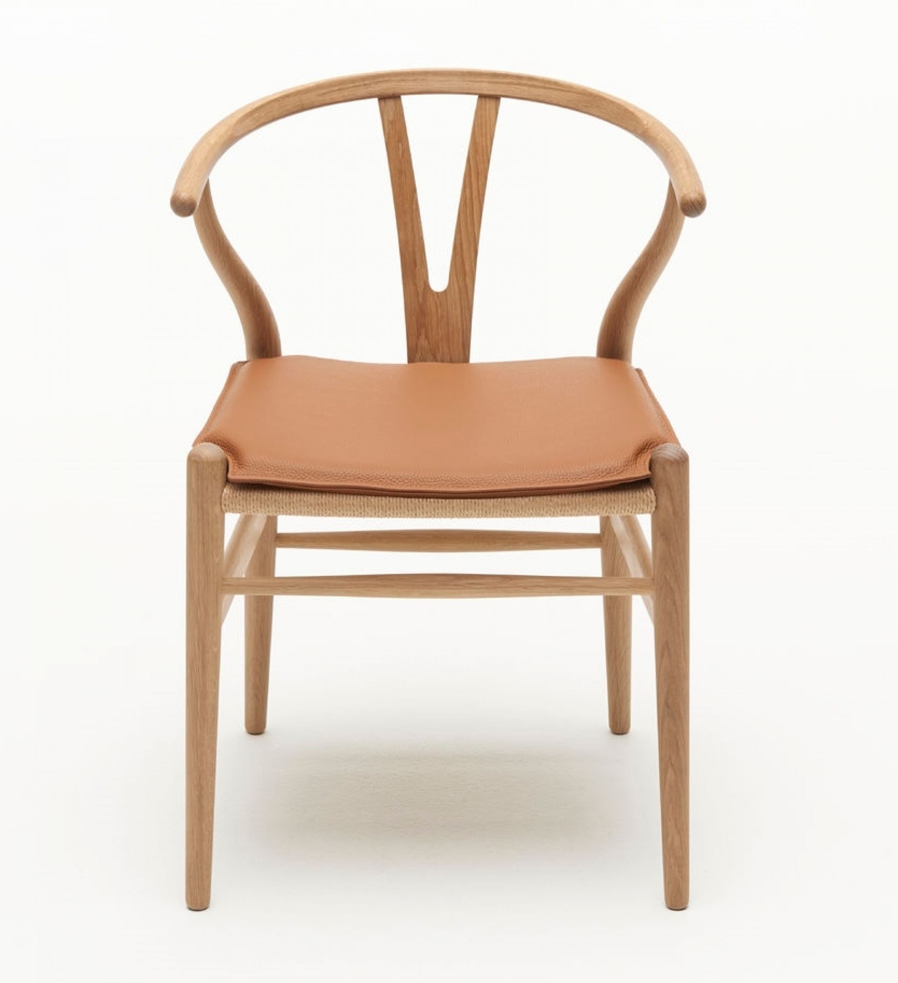 Seat cushion for CH24 Wishbone Chair brown Carl Hansen