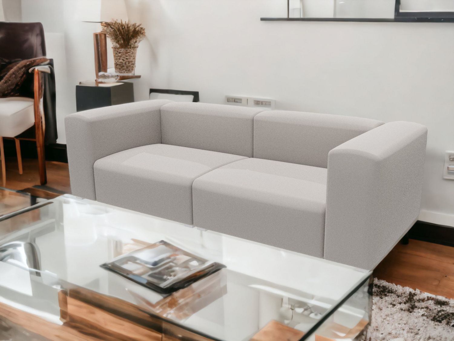 Mags Soft 2 1/2-Seater Sofa Hay Linara 100