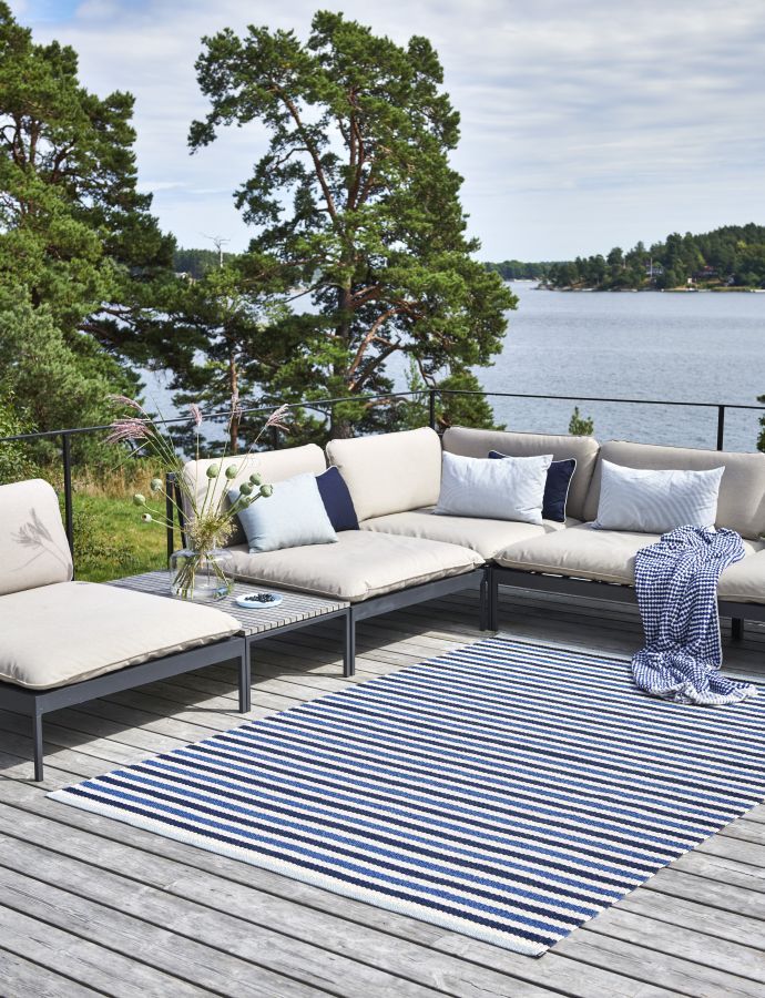 Teo Rug 140x200cm Sage Pappelina
