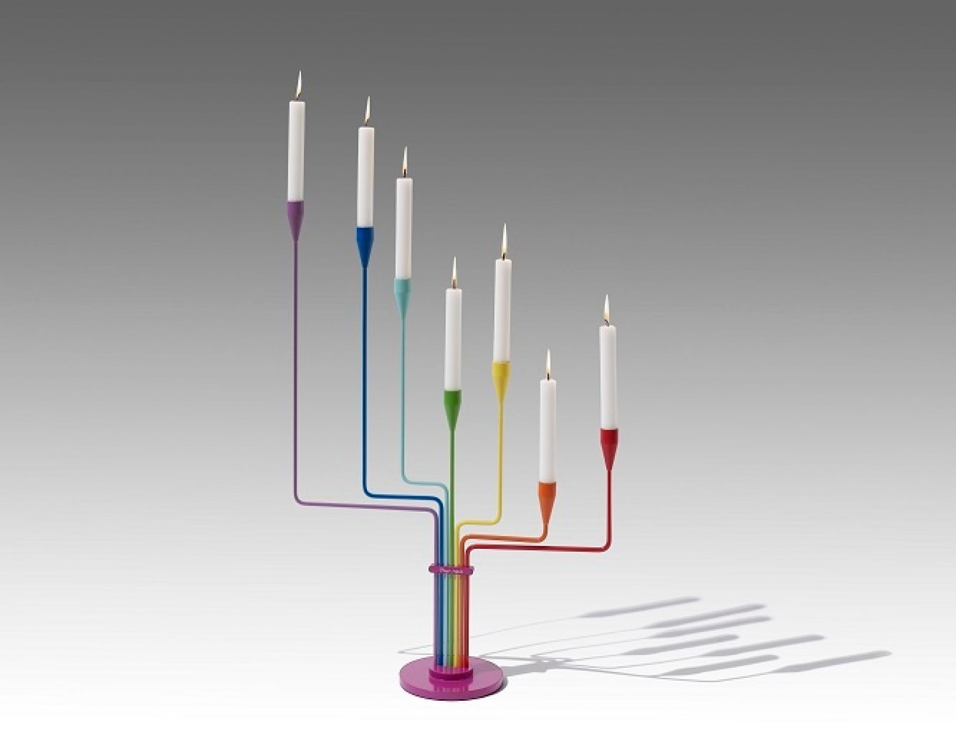 Great Bear Candelabra RAINBOW Candleholder Piet Hein