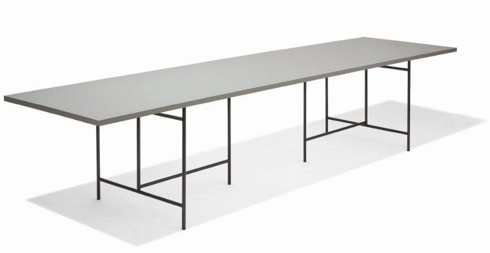 Eiermann 3 table frame coloured Richard Lampert