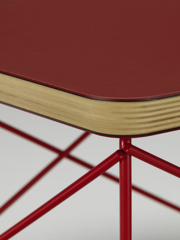 Occasional Table LTR Side Table Linoleum Dark brick Vitra 