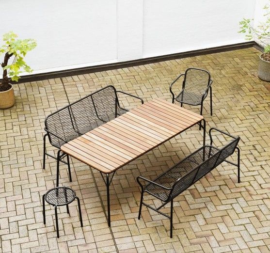 Vig Dining Bench Bench Outdoor Normann Copenhagen