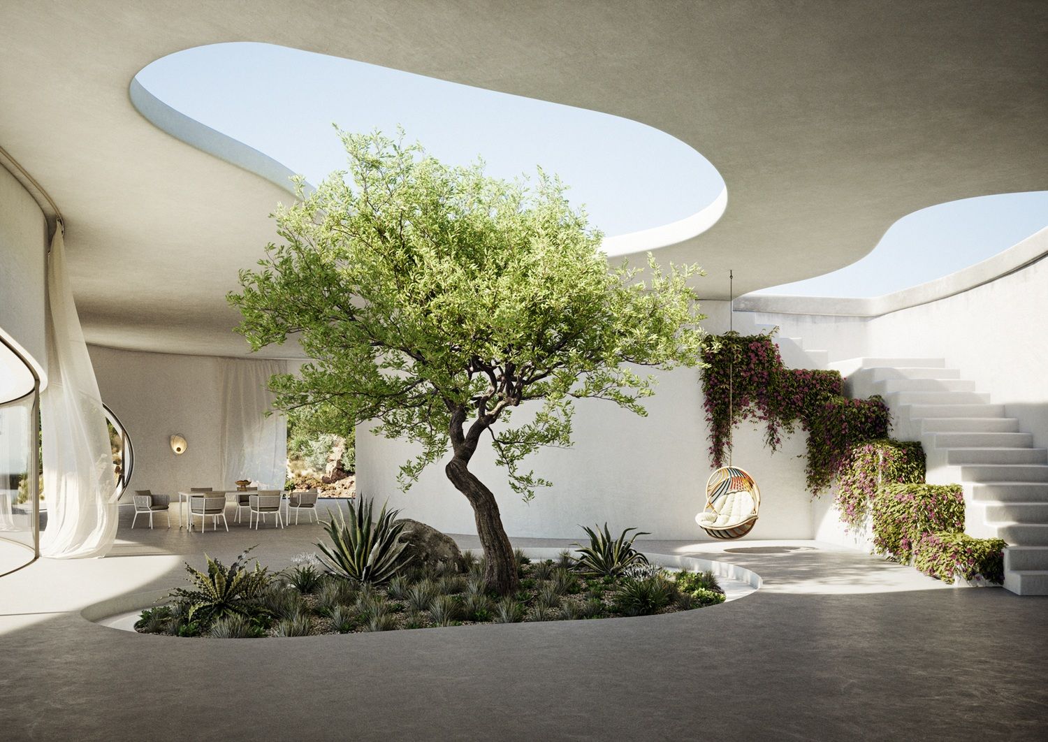 Bellmonde Outdoor Dining Table Dedon