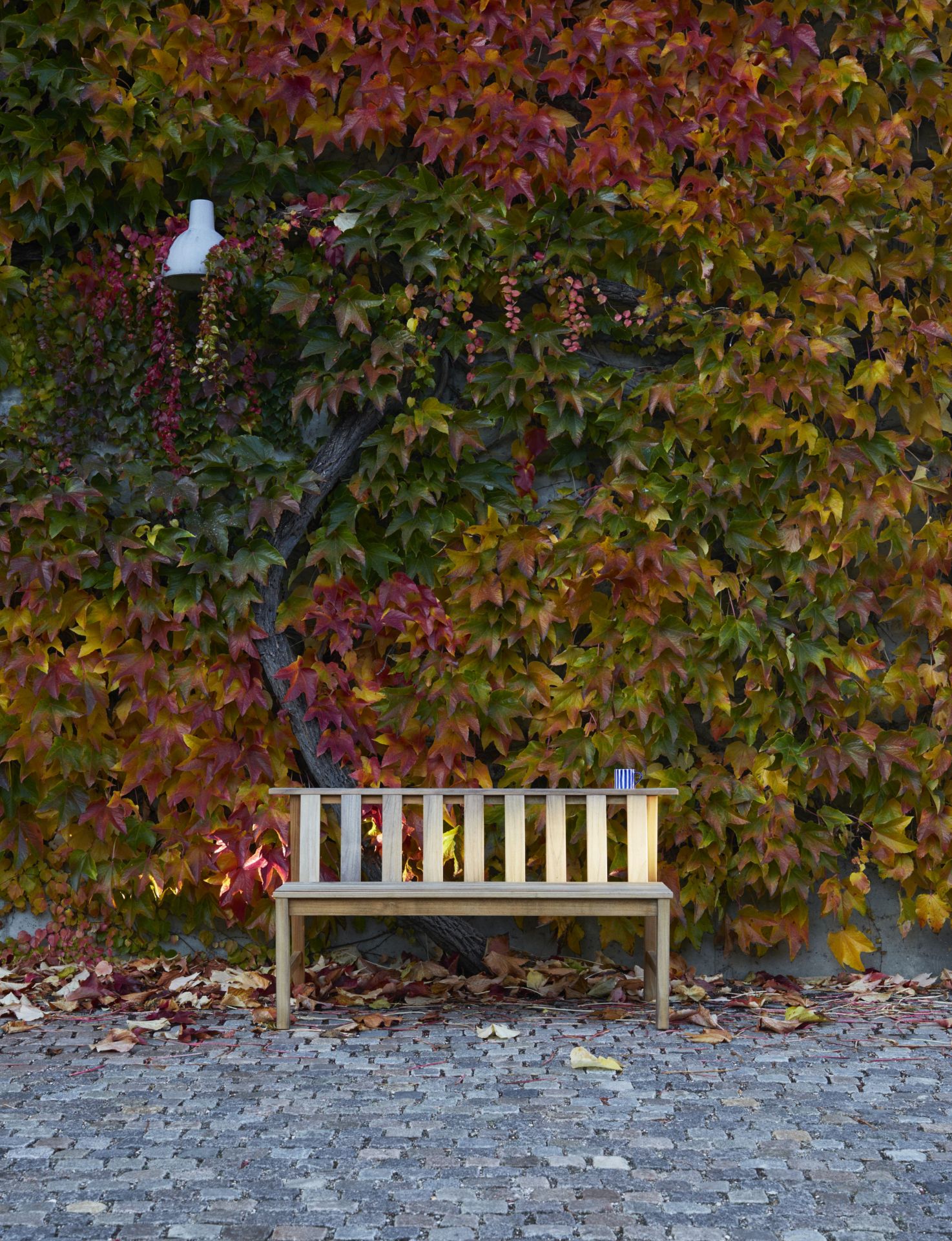 Cadence Bench Teak Outdoor Skagerak by Fritz Hansen
