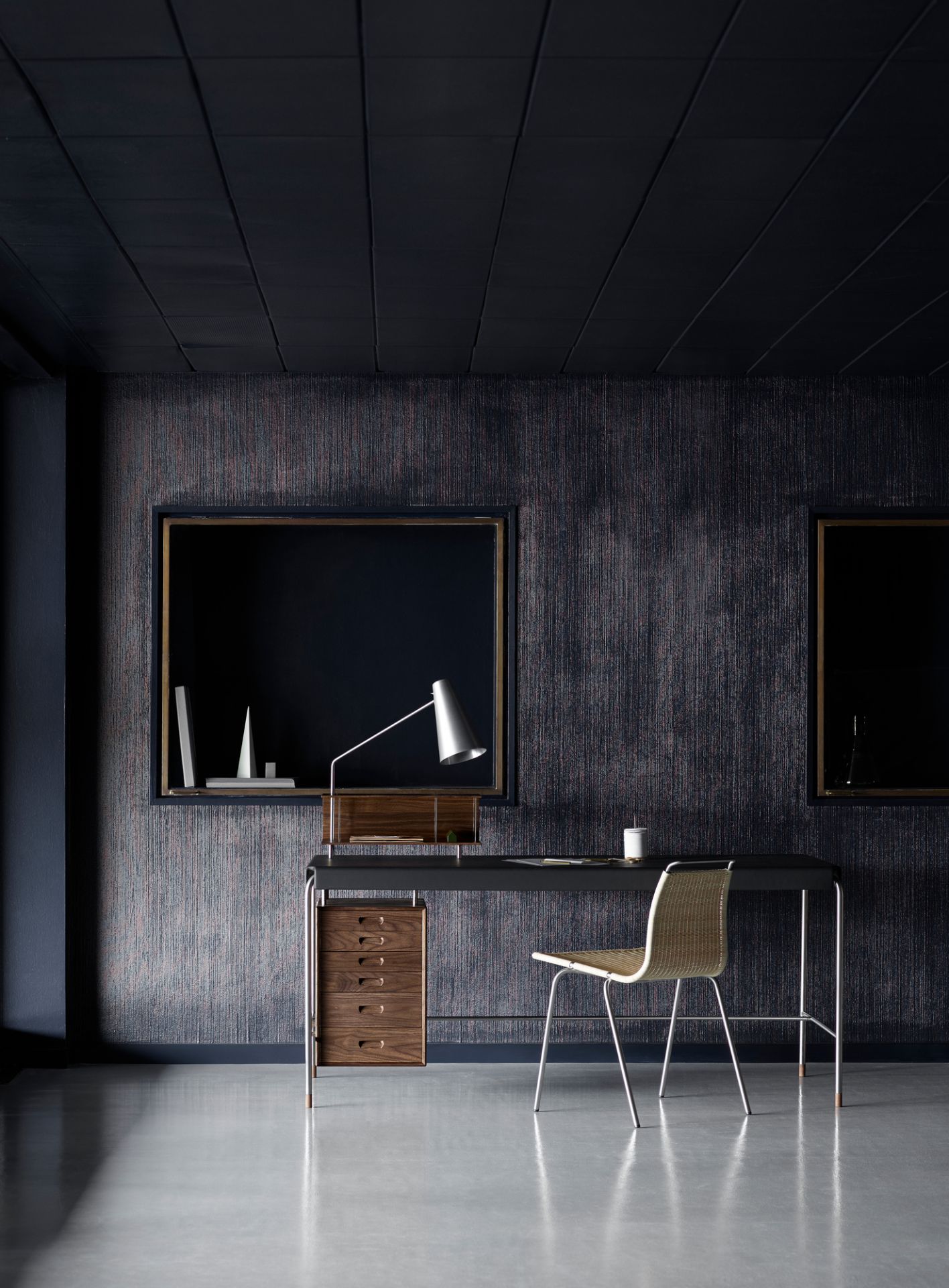 Society Table worktable Walnut Carl Hansen & Søn
