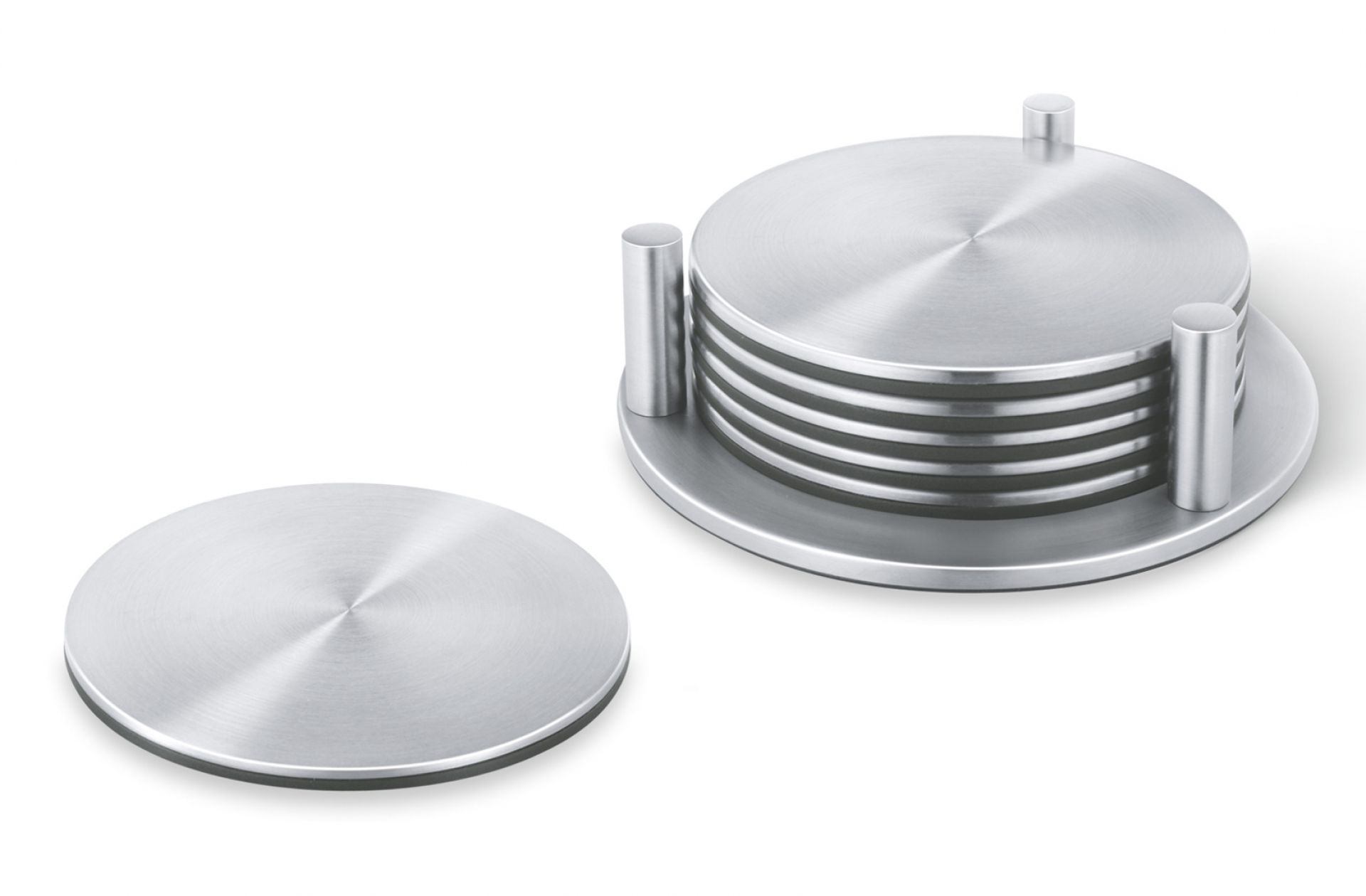 Regio 6 coasters with stand ZACK SINGLE PIECES