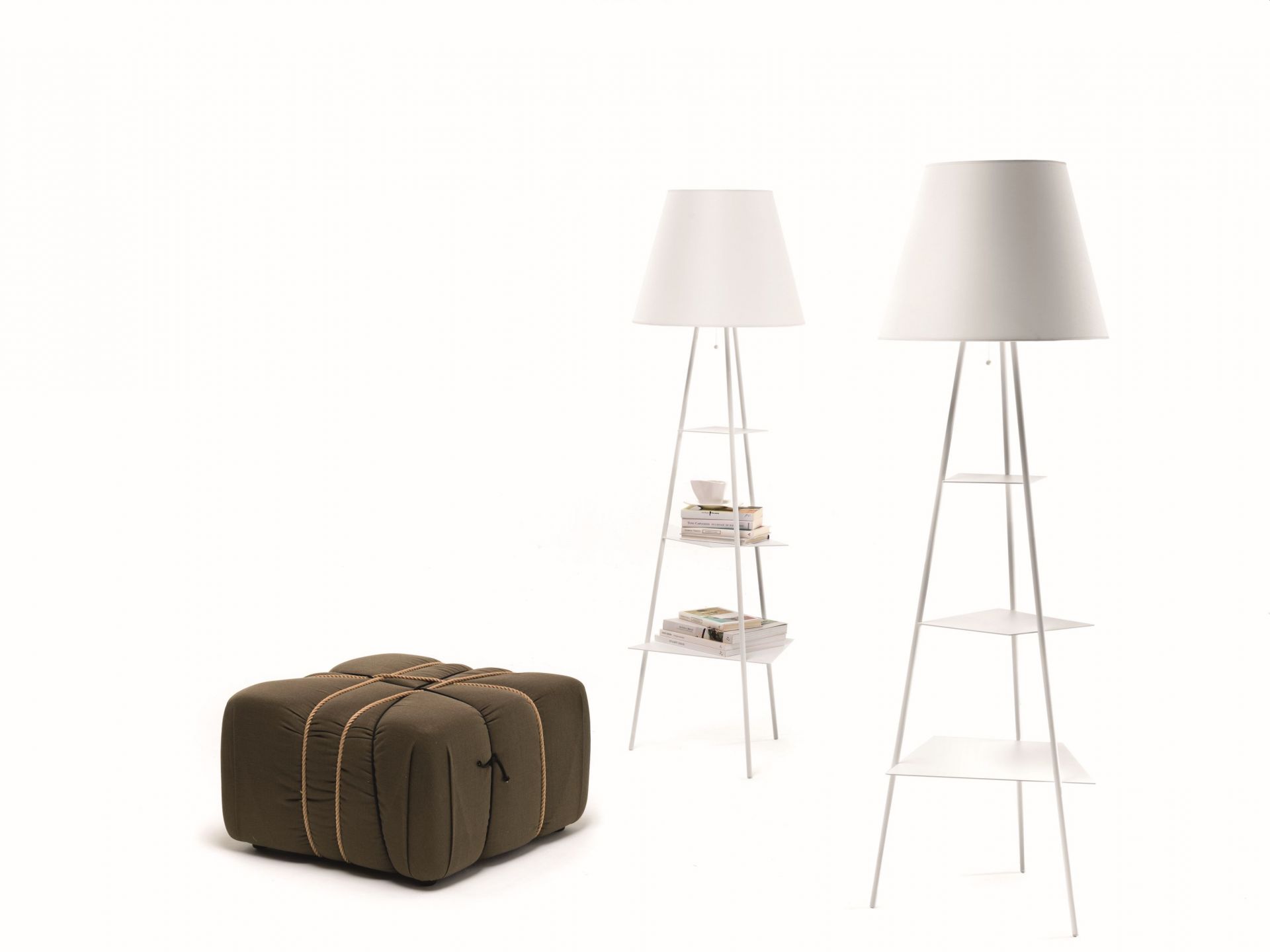 Tribeca floor lamp white Mogg