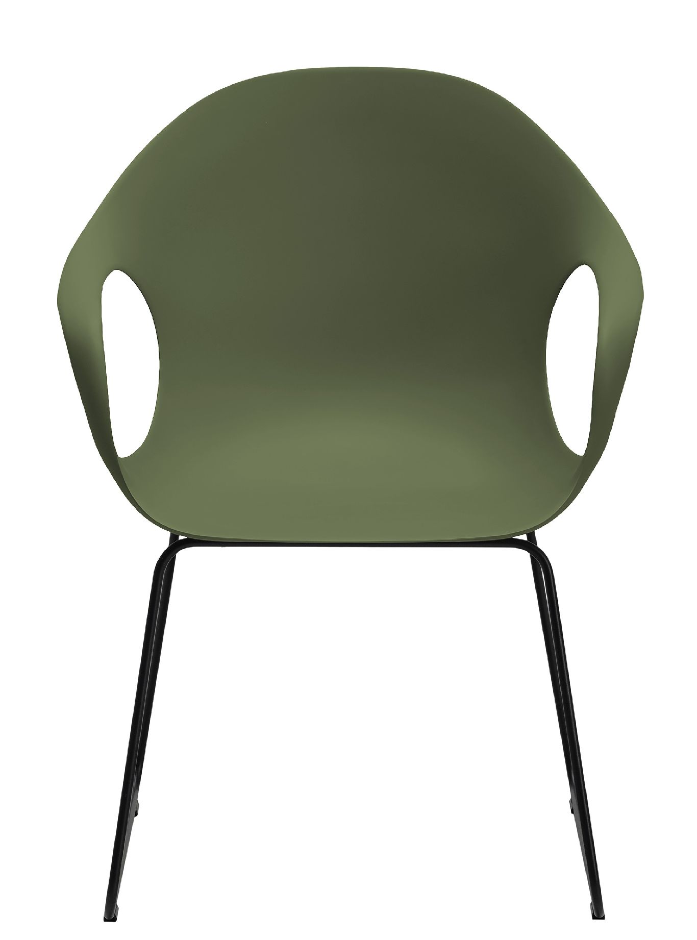 Elephantino armchair Kristalia sled base