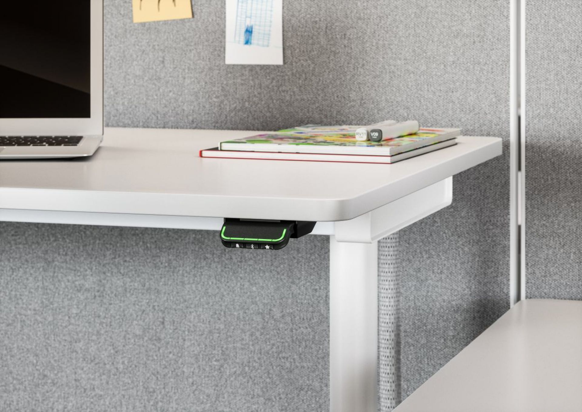 Tyde 2 Sitting and Standing table 160 cm Vitra