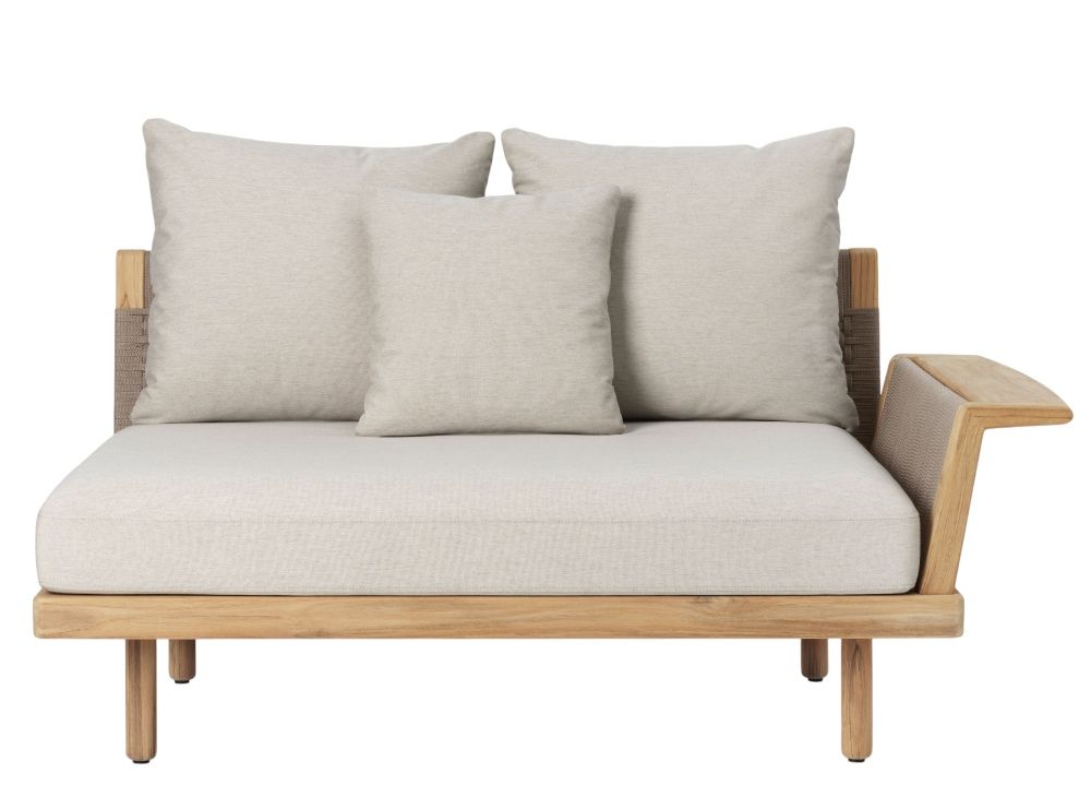 E510 Embrace Sofa Module with backrest and armrest Outdoor Carl Hansen & Søn 