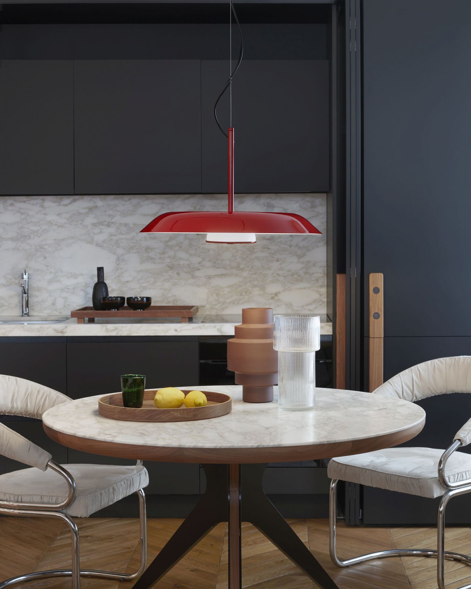 Iride 879 pendant light Ø85cm Oluce