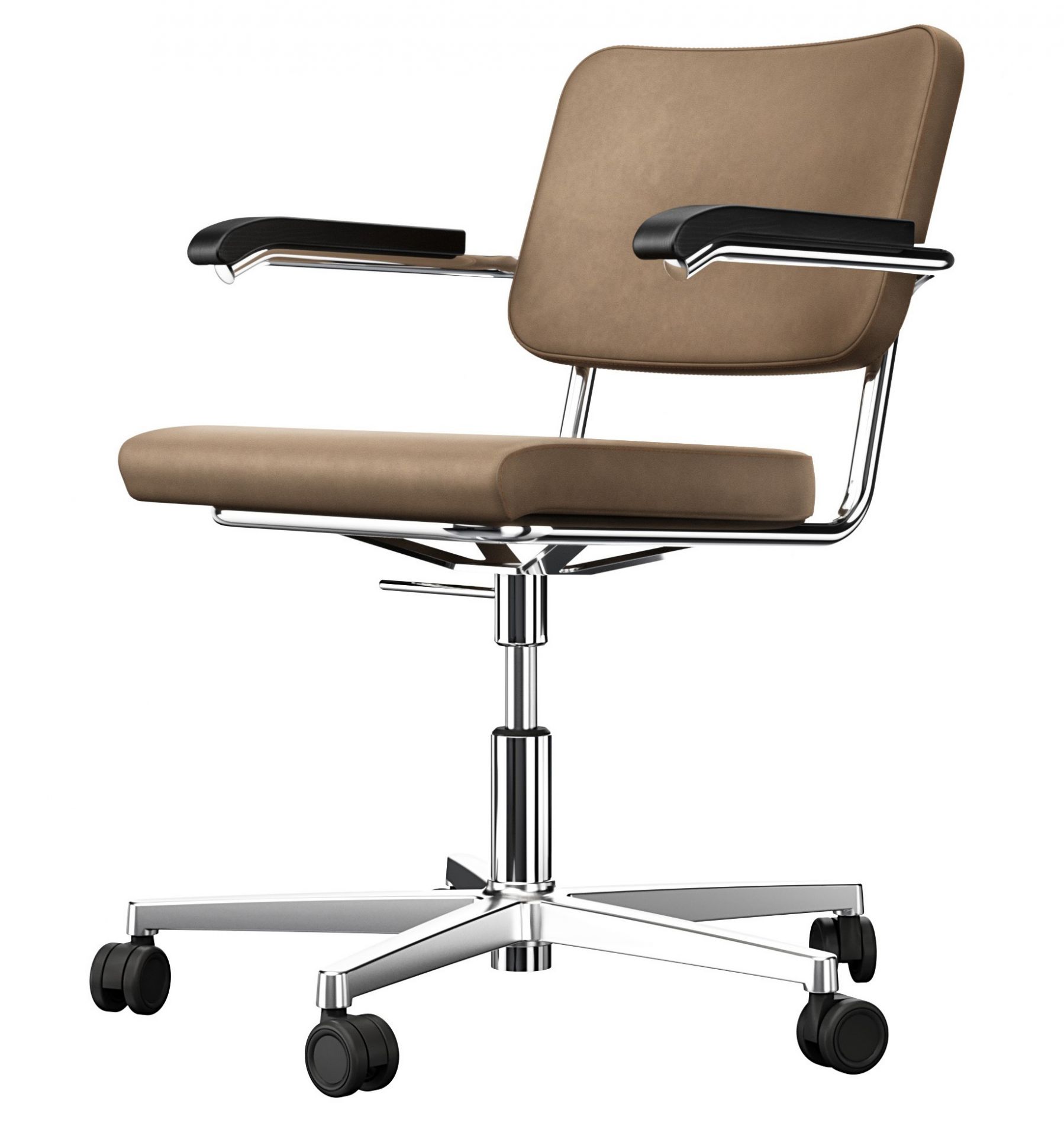 S 64 PVDR Atelier Swivel Chair Thonet