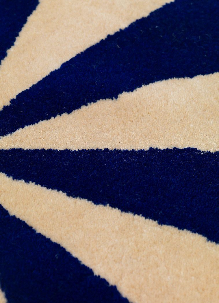 Arch Tufted Rug BRIGHT BLUE / OFF-WHITE Ferm Living SINGLE PIECES