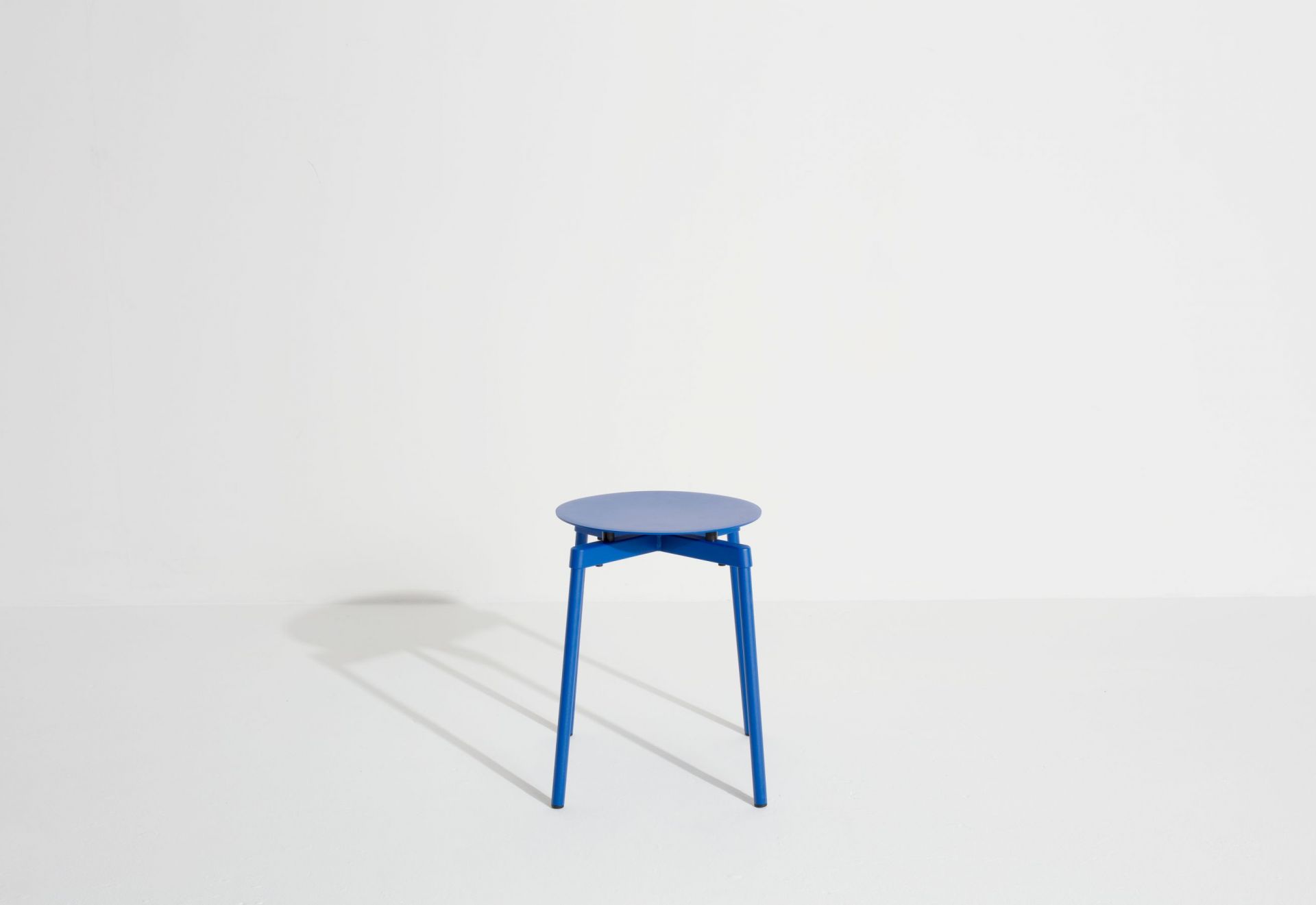 Fromme Stool Stool Petite Friture Blue Fromme Stool Stool Petite Friture Blue
