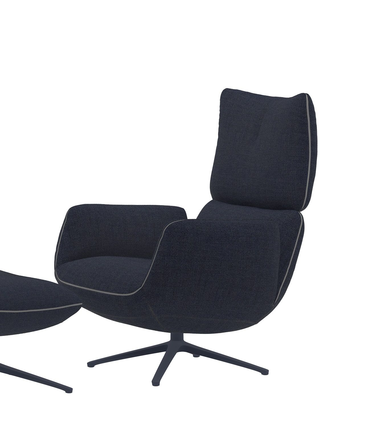 Jalis Lounge Swivel chair with tilt mechanism 4-legged frame Cor