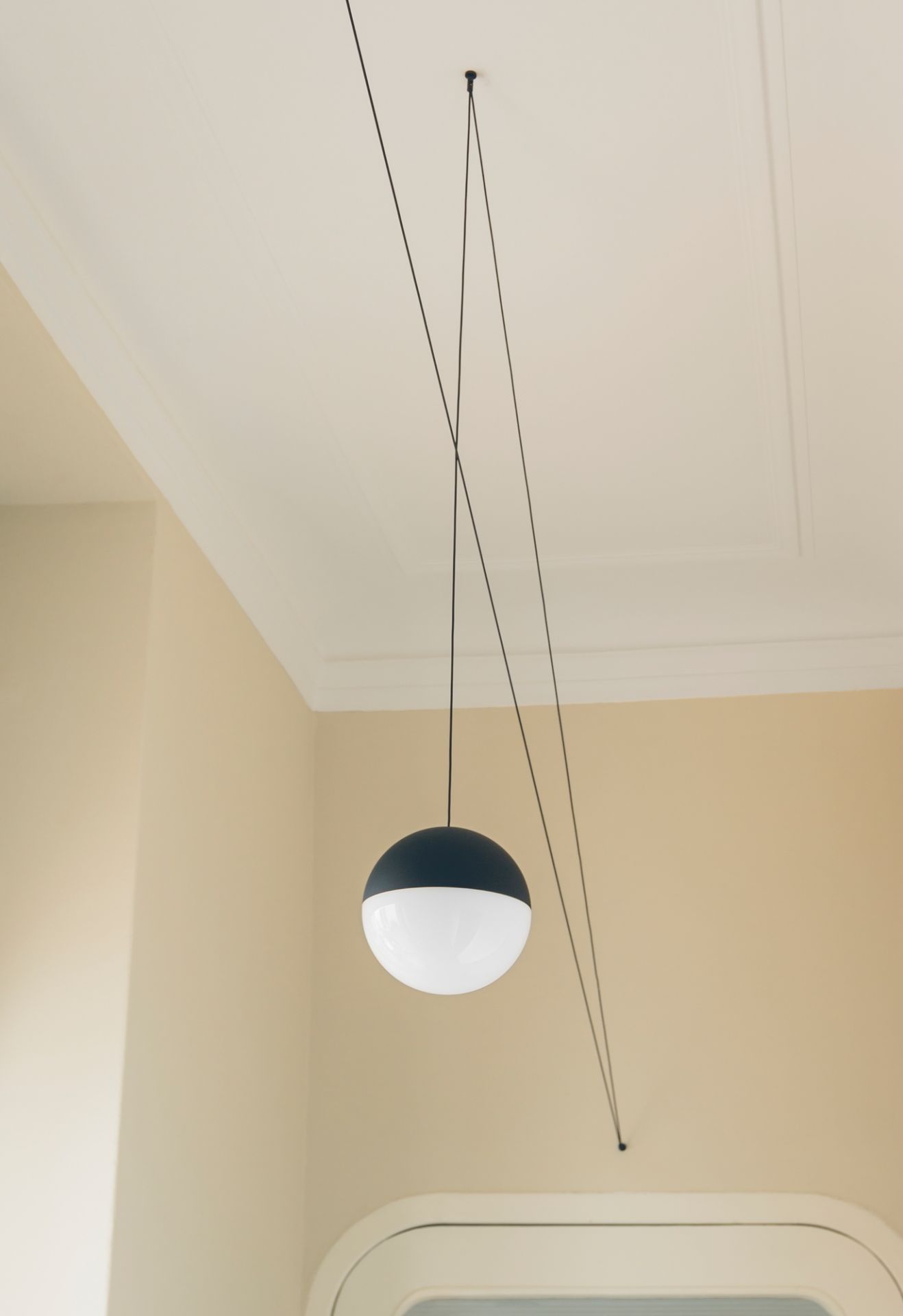 String Light Sphere Head Pendant lamp Flos