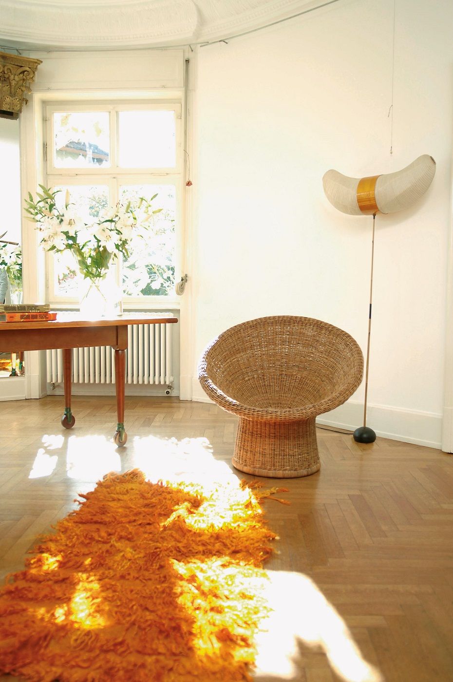 E 10 / E10 Rattan armchair Richard Lampert