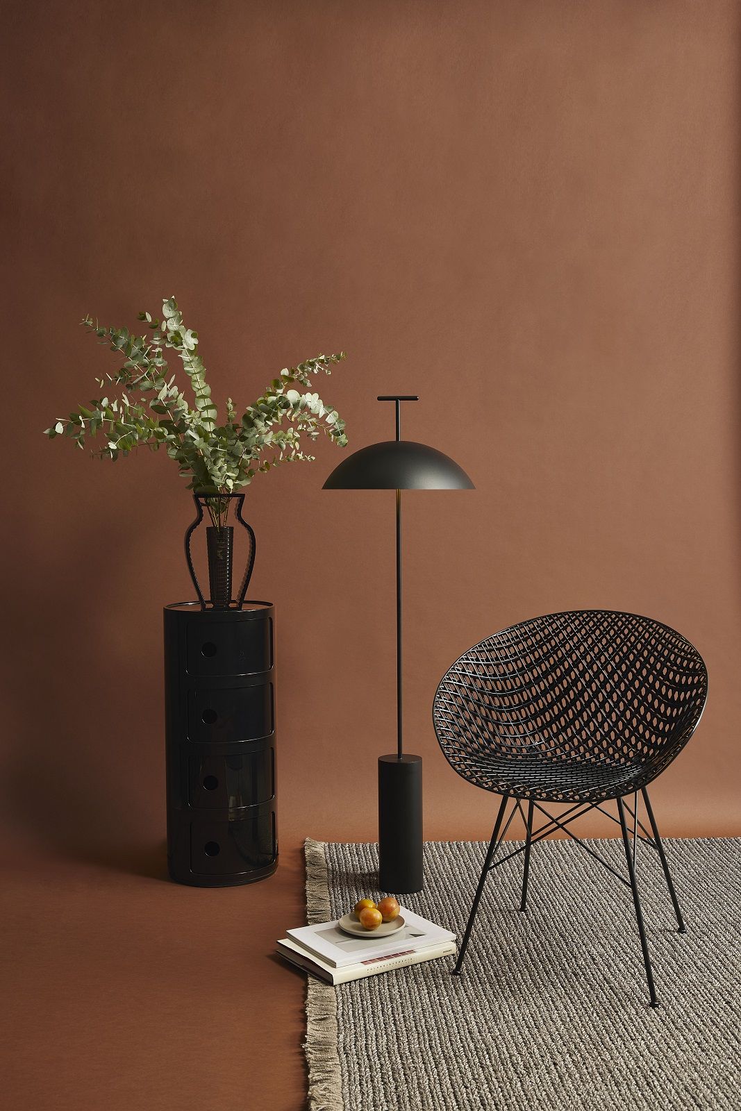 Componibili 4985 4 elements Kartell Red