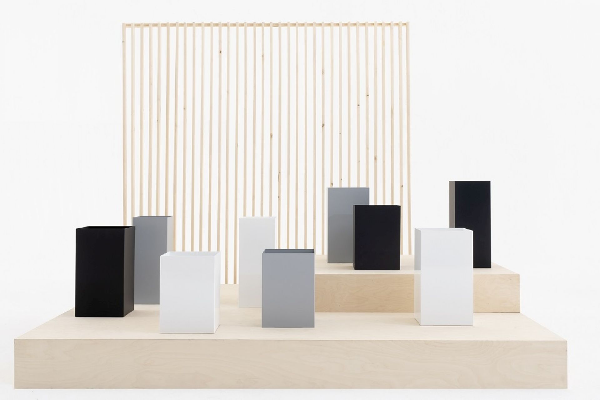 Square Waste paper basket Cascando