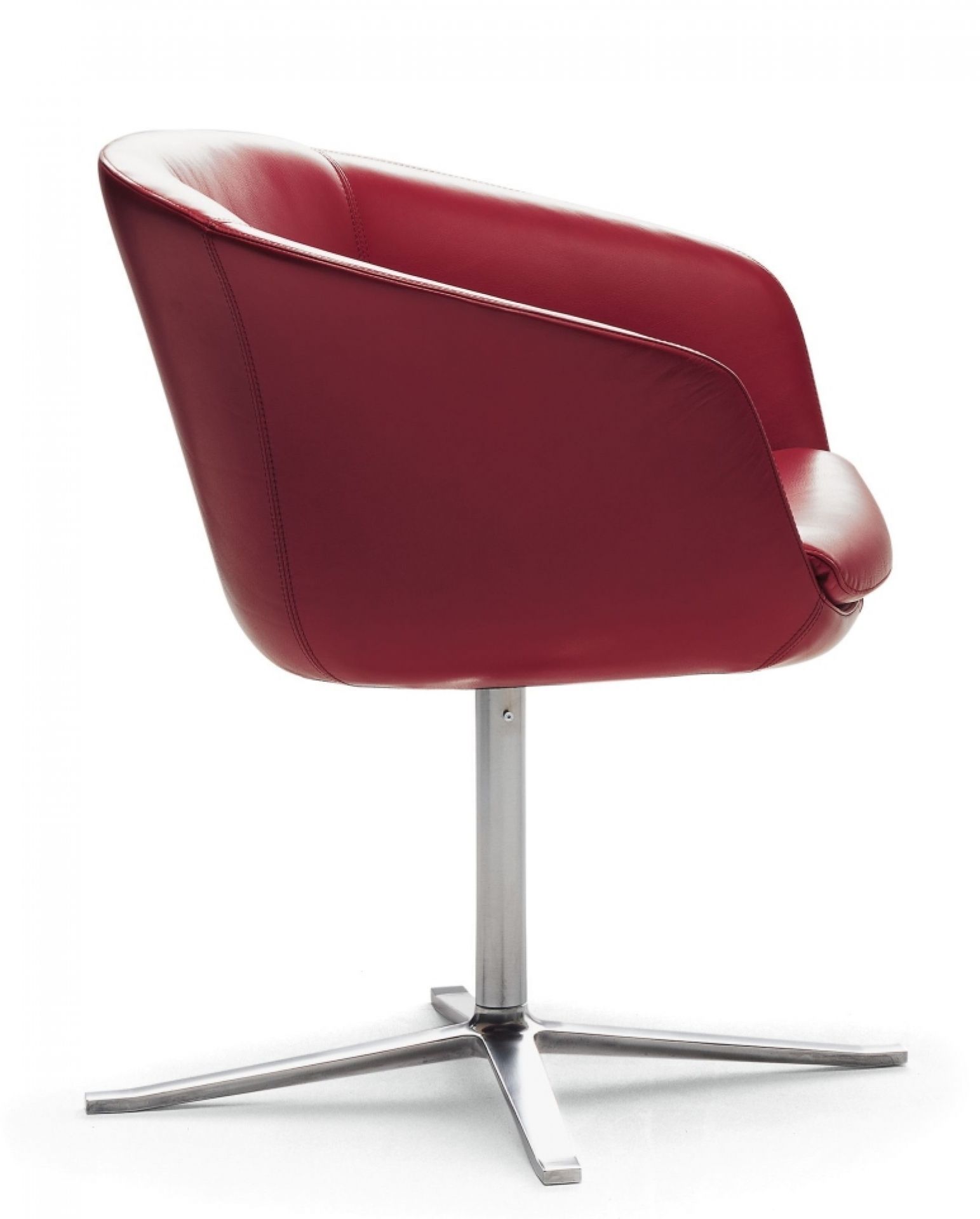 BOB Armchair on 4-leg cross Walter Knoll