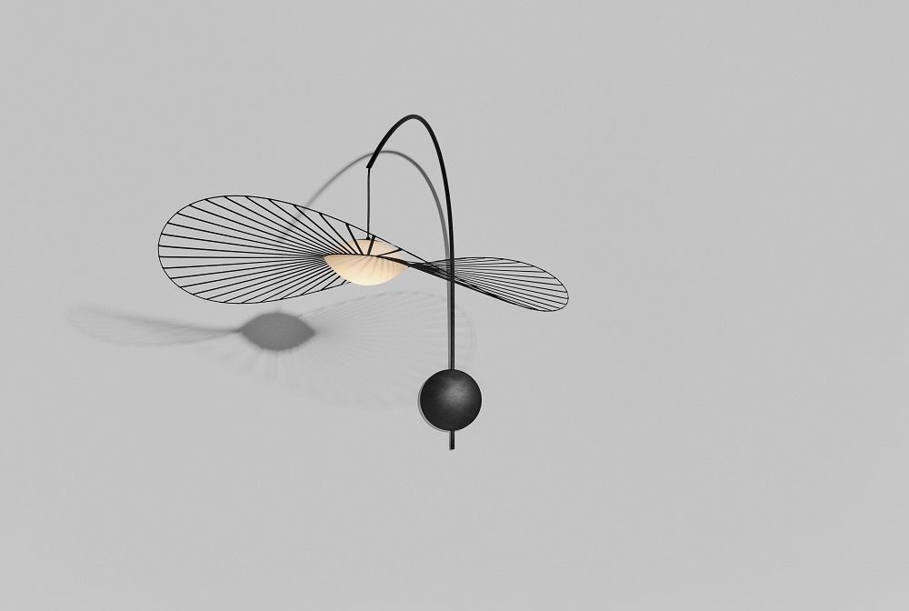 Vertigo Nova Wall Lamp Petite Friture Black/White