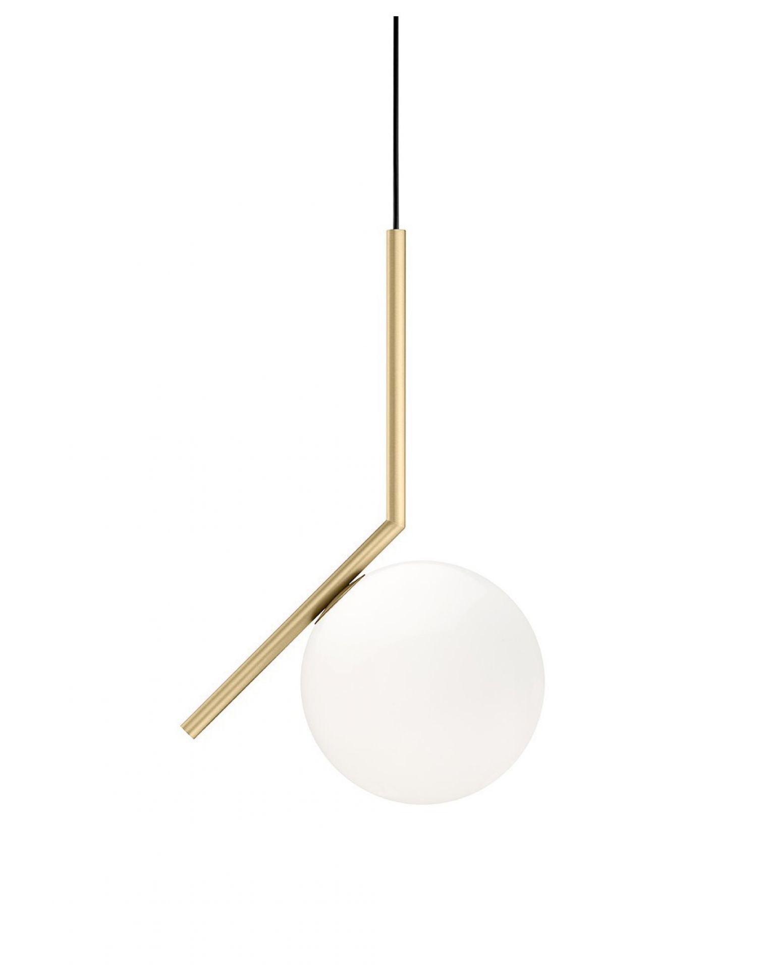 IC Lights S1 Pendant lamp Flos brass