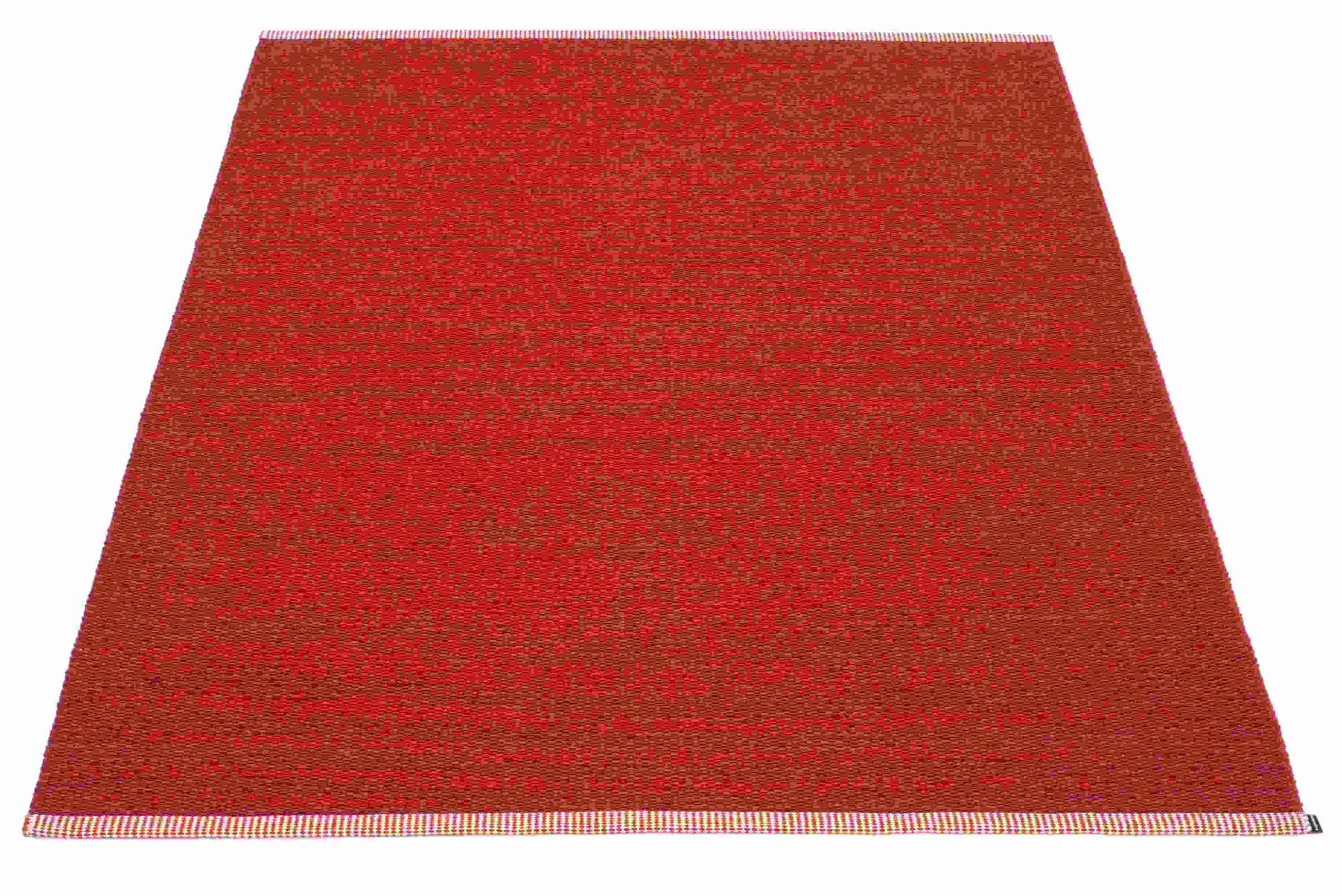 Mono Plastic Rug 230x320 cm Pappelina Dark red