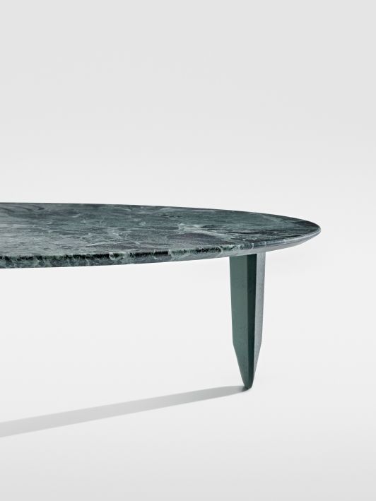 Kuyu Marble Round Marble Coffee Table Round Zeitraum