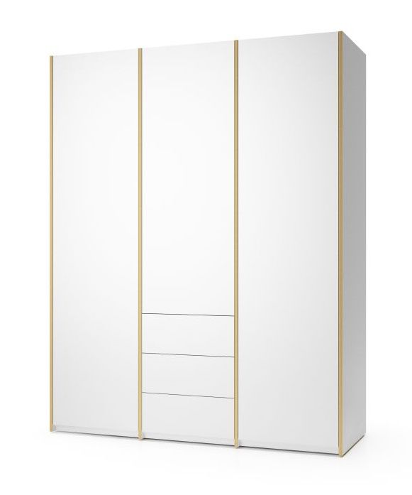 MODULAR PLUS wardrobe combination with 3 drawers Müller Möbelwerkstätten